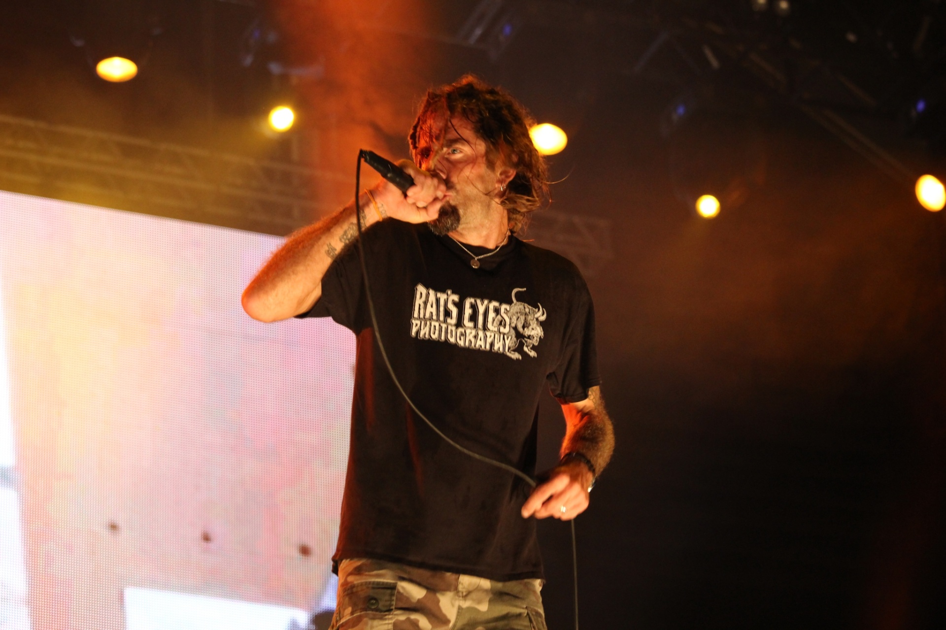 24.set.2015 - Lamb of God se apresenta no palco Sunset nesse segundo dia dedicado ao metal do Rock in Rio 2015 - Luiz Souza/Agência Estado