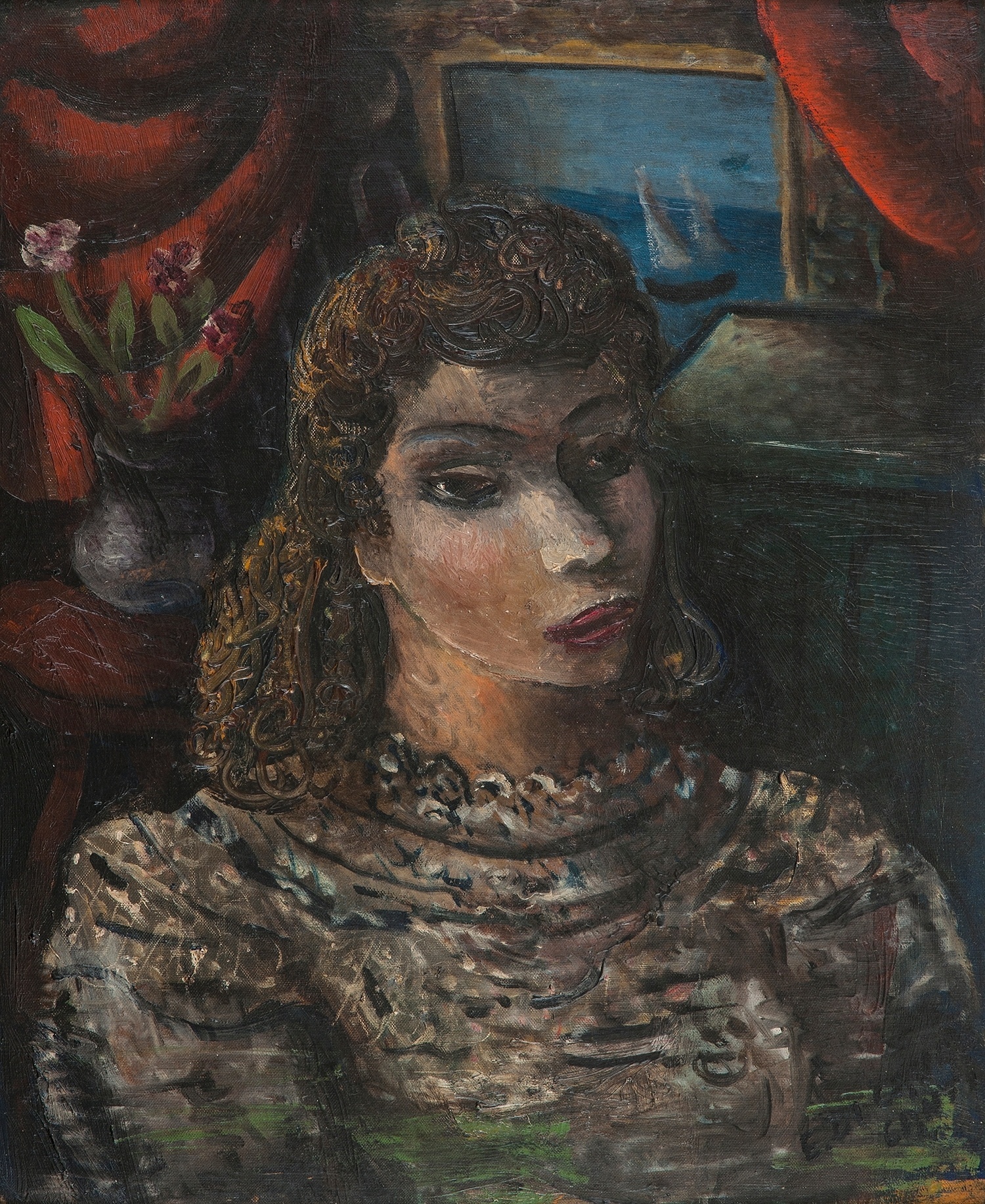 Di Cavalcanti, Retrato de Noemia, 1936 óleo s tela 62cm x 50cm. A exposição "Di Cavalcanti - Conquistador de Lirismos" tem inauguração dia 17 de março, na Galeria Almeida e Dale (rua Caconde, 152 - Jardim Paulista), onde fica até 28 de maio de 2016. Visitação: De segunda a sexta, das 10h às 18h; sábados das 10h às 14h Mais informações: (11) 3887-7130 / www.almeidaedale.com.br - Divulgação