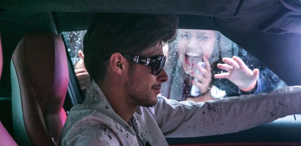 Rafael Vitti interpreta o astro pop Léo Régis, em "Rock Story" - Paulo Belotte/Divulgação/TV Globo - Paulo Belotte/Divulgação/TV Globo