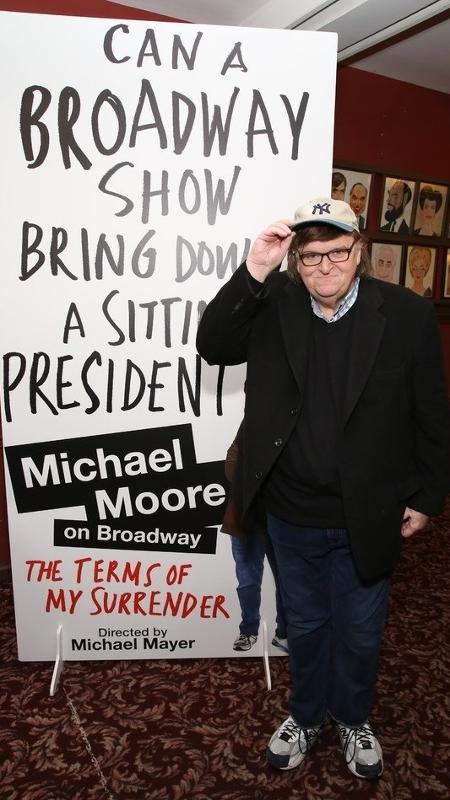 O cineasta Michael Moore - Walter McBride
