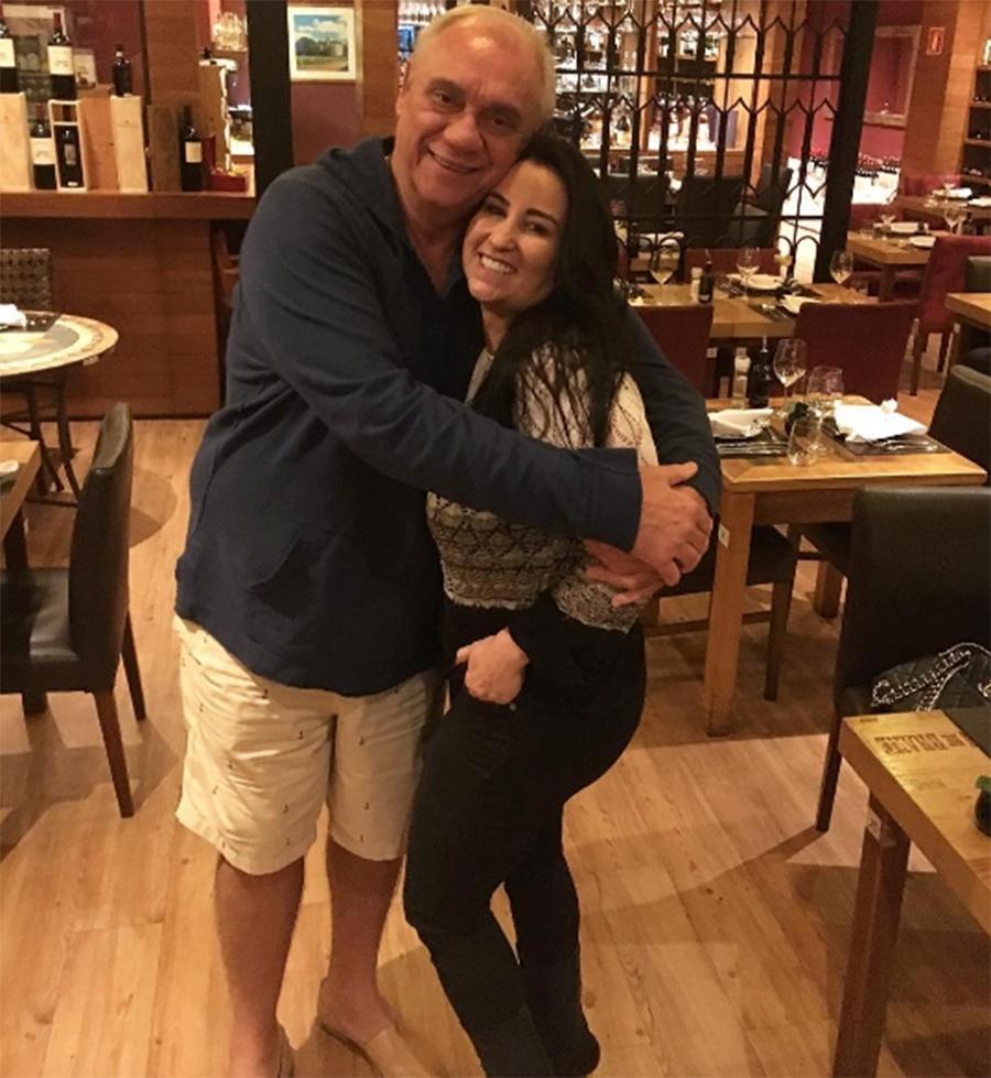 Fabíola Gadelha e Marcelo Rezende: amizade profissional e na vida pessoal - Reprodução/Instagram