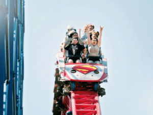 Casamento em montanha-russa nos EUA - Acervo pessoal - Acervo pessoal