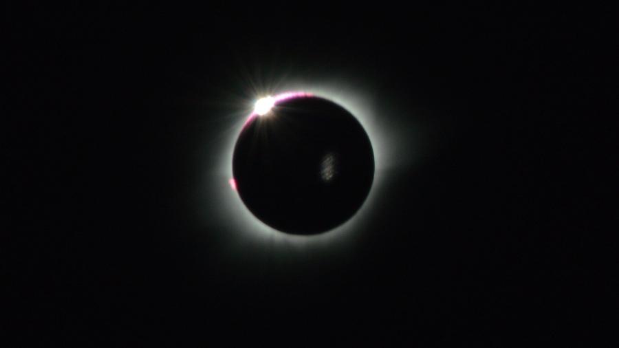 Imagem de eclipse solar total - LightRocket/Getty Images