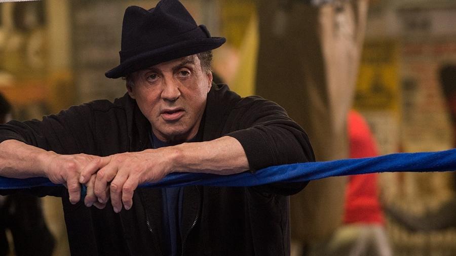 Sylvester Stallone em cena de "Creed: Nascido para Lutar" (2015) - Divulgação