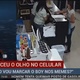 Os GCs são exibidos enquanto uma informação policial é comentada pelo apresentador - Reprodução/RedeTV!