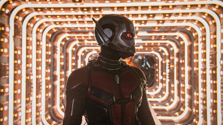Paul Rudd, o Homem-Formiga, em cena de "Homem-Formiga e a Vespa" - Marvel Studios - Marvel Studios