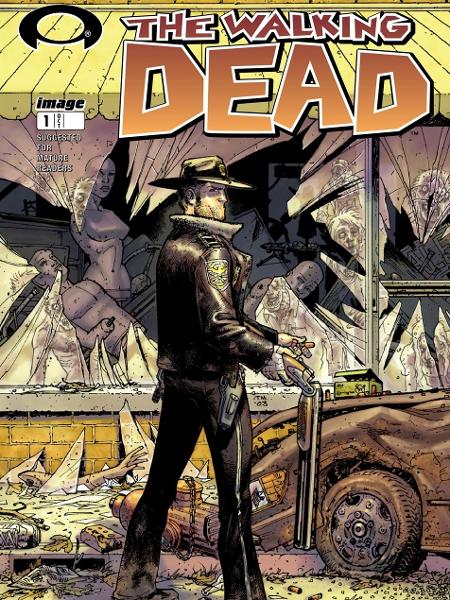 Capa da HQ de "The Walking Dead" - Reprodução