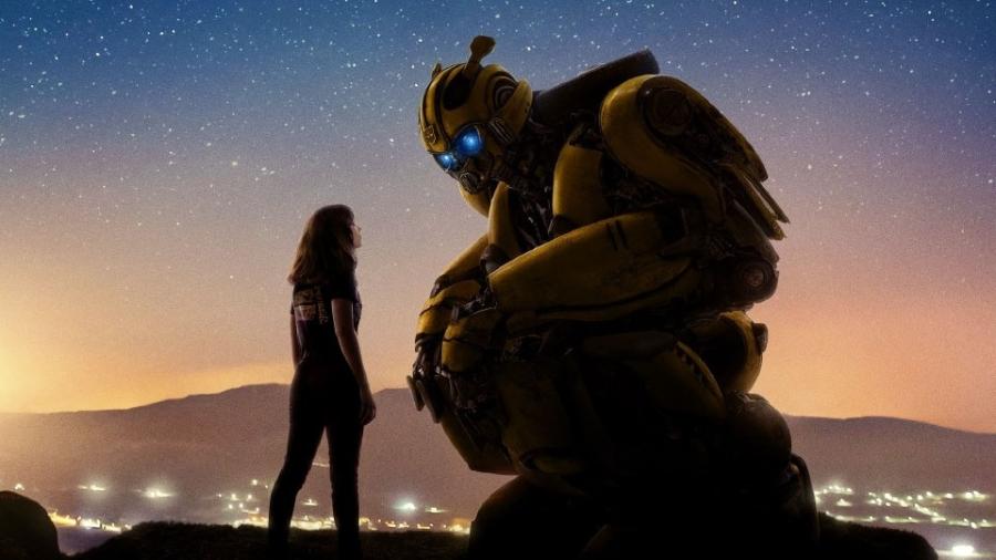 Cartaz brasileiro do filme "Bumblebee" (detalhe) - Divulgação