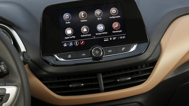 Chevrolet Onix Plus Premier internet 4g wi-fi - Murilo Góes/UOL - Murilo Góes/UOL