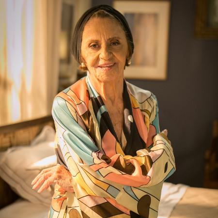 Laura Cardoso comemorou 93 anos neste domingo - Raquel Cunha/TV Globo
