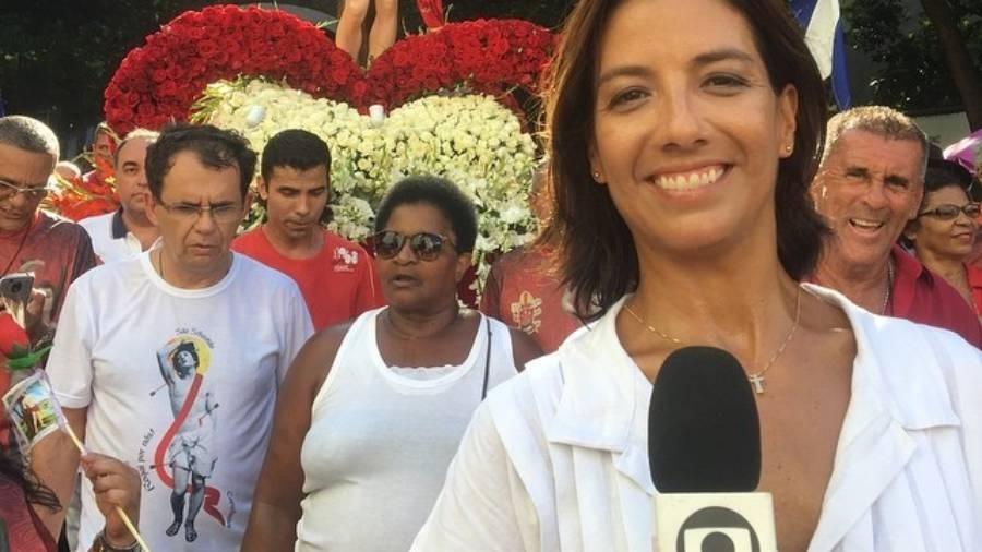 Repórter Marina Araújo, da Globo, foi feita de refém durante uma invasão à emissora no Rio - Reprodução/Instagram
