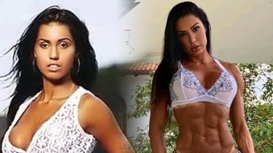 Gracyanne Barbosa mostra o antes e depois no Instagram - Reprodução/Instagram