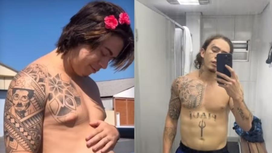 Whindersson Nunes exibe antes e depois de vida fitness - Reprodução/Instagram