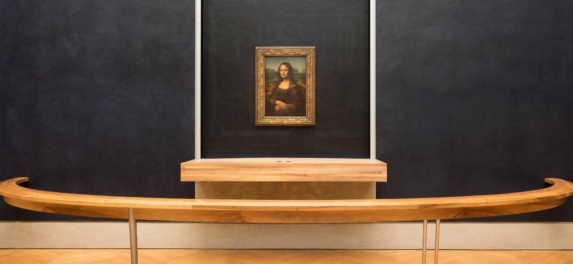 A Mona Lisa no Museu do Louvre, em Paris, na França - Divulgação/Musée du Louvre