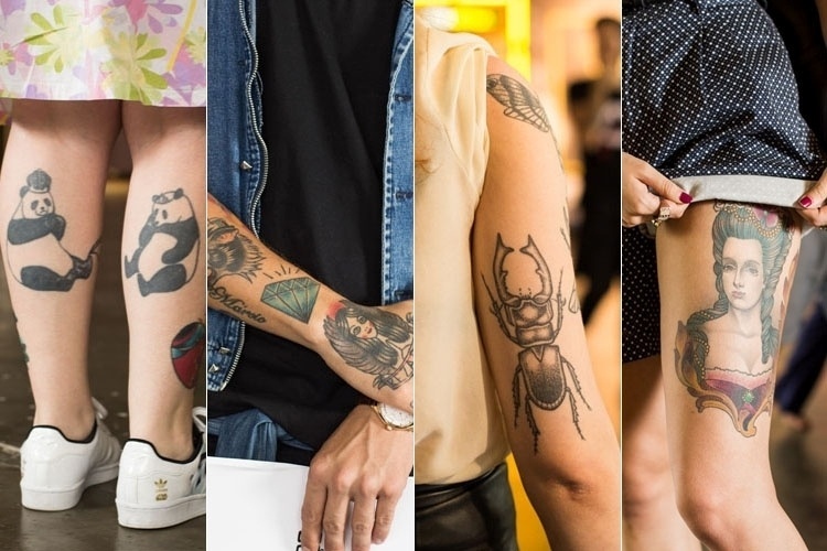 Tatuagem - SPFW - Inverno 2016 - Gabriel Quintão/UOL
