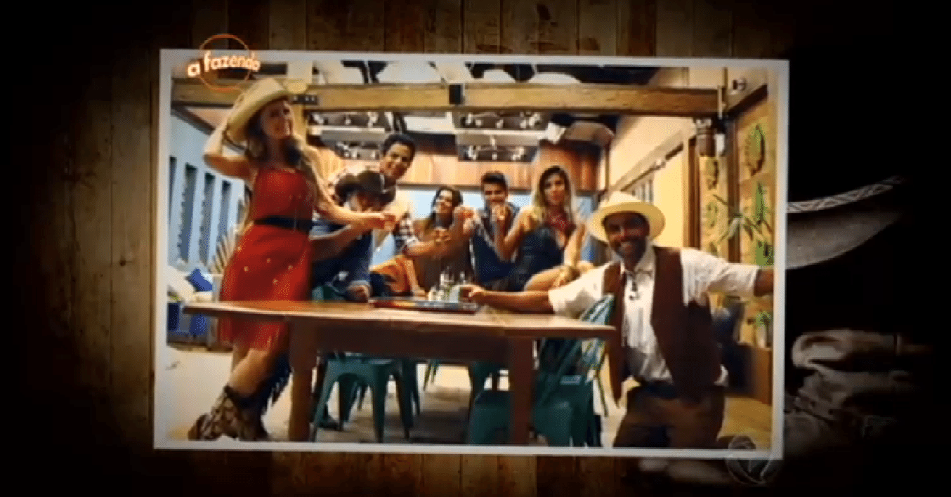 20.nov.2015 - A Fazenda foi transformana no Velho Oeste na nona festa da temporada - Reprodução/Record