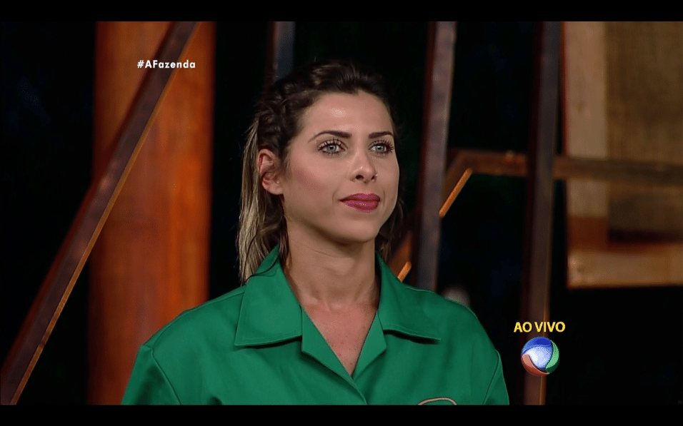 2.dez.2015 - Ana Paula foi a primeira a garantir a permanência em "A Fazenda 8"