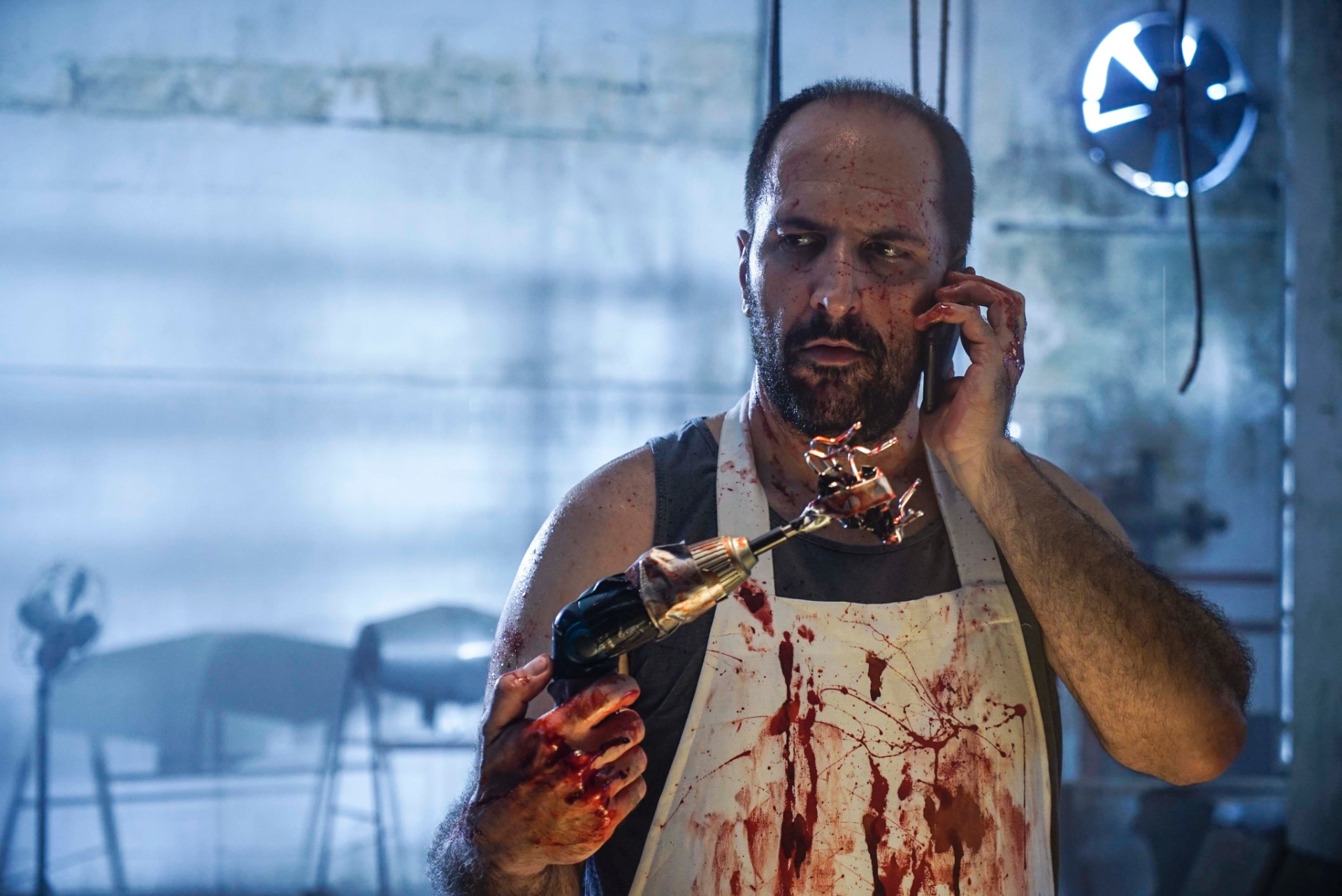 Cena do filme "Porta dos Fundos - Contrato Vitalício" - Rachel Tanugi Ribas/Divulgação