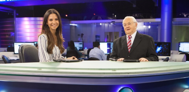 Boris Casoy estreia hoje no "Rede TV News", ao lado de Amanda Klein - Artur Igrecias/Divulgação/RedeTV! - Artur Igrecias/Divulgação/RedeTV!