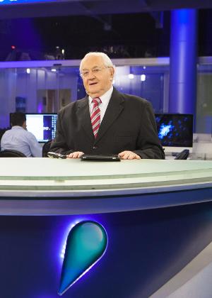 Boris Casoy estreia hoje no "Rede TV News", ao lado de Amanda Klein - Artur Igrecias/Divulgação/RedeTV! - Artur Igrecias/Divulgação/RedeTV!