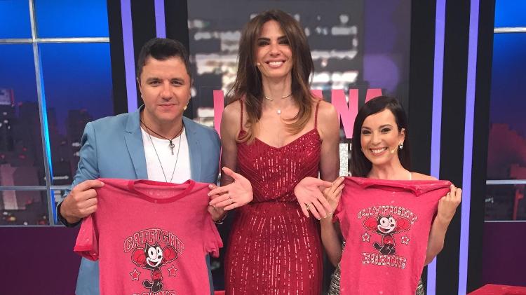 Maurício Manieri e Izabelle Stein no "Luciana By Night" - Divulgação - Divulgação