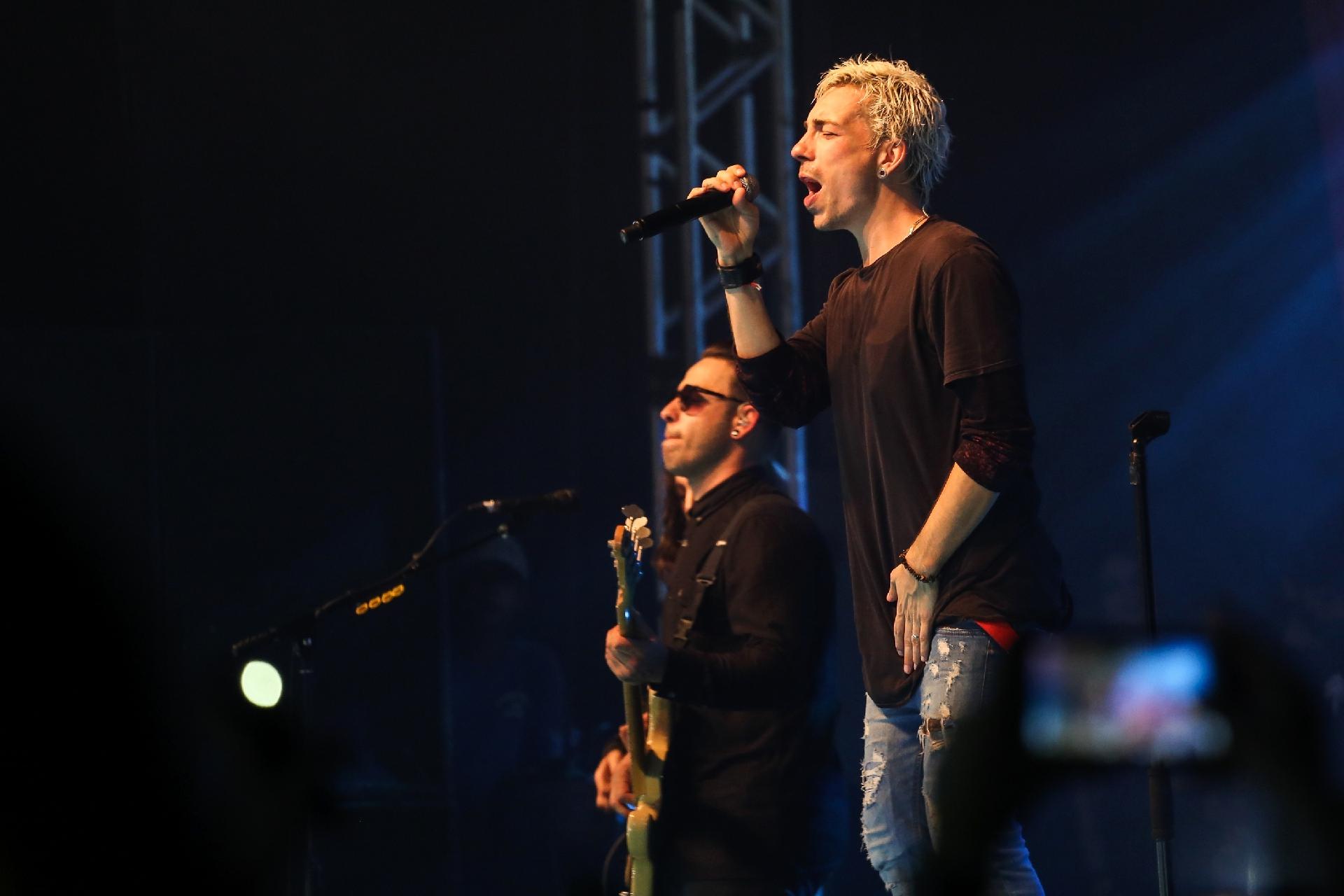 NX Zero se apresenta em SP - Osmar Portilho/UOL