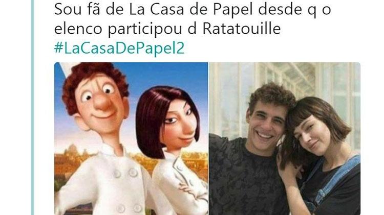 Meme com a série "La Casa de Papel", da Netflix - Reprodução/Instagram - Reprodução/Instagram