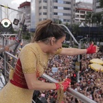 Claudia Leitte comanda Bloco Largadinho em São Paulo - André Lucas/UOL