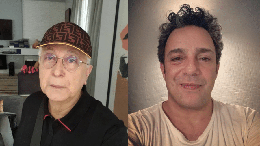 Aguinaldo Silva e Marcelo Médici trocaram farpas depois que dramaturgo criticou senso de humor do ator - Reprodução/Instagram