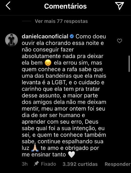 Daniel Caon - Reprodução/Instagram - Reprodução/Instagram