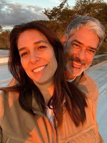 Natasha Dantas mostra primeira selfie com William Bonner - Reprodução: Instagram