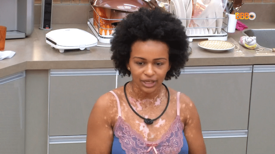 BBB 22: Natália lembra início do vitiligo - Reprodução/Globoplay