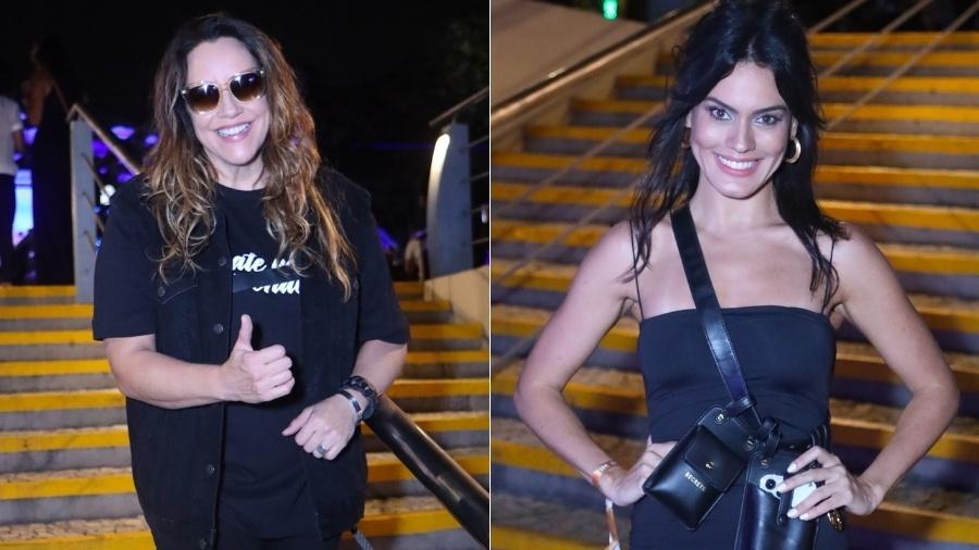 Ana Carolina e Letícia Lima no show da banda Roupa Nova - Thyago Andrade/Brazil News