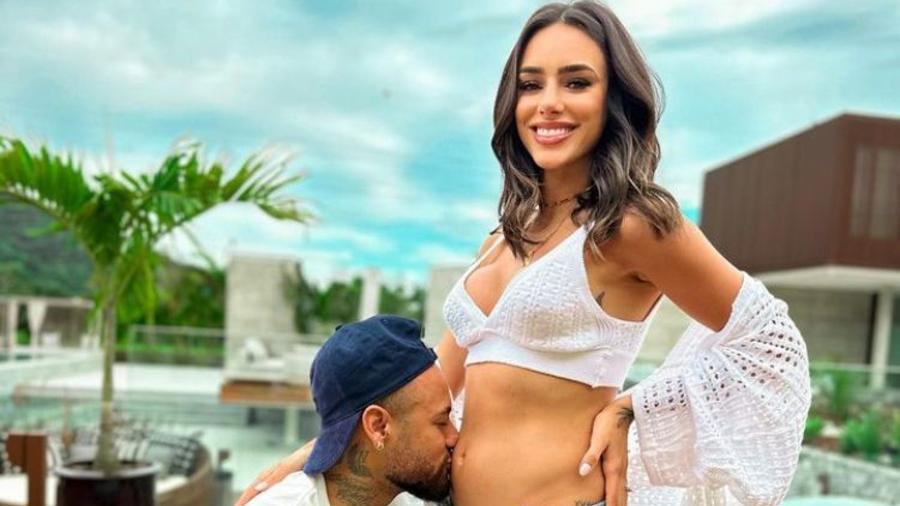 Neymar e Bruna Biancardi anunciam gravidez - Reprodução/Instagram