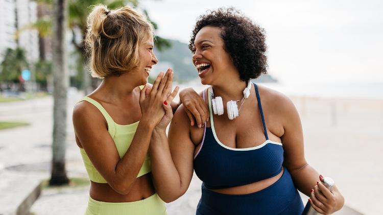 Ter companhia é um incentivo a mais para o exercício físico