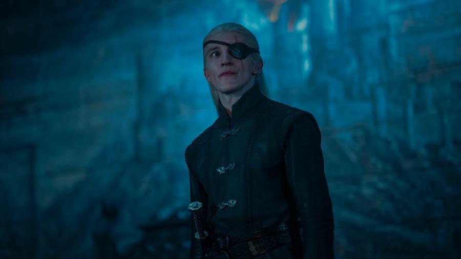Ewan Mitchell interpreta Aemond Targaryen em 'A Casa do Dragão'