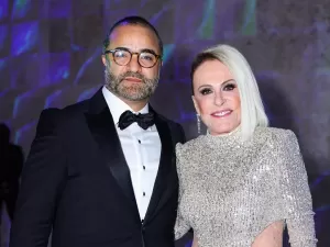 Ana Maria Braga faz rara aparição pública com o marido em evento de Ronaldo