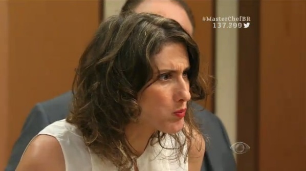 Paola Carosella se impressiona com sabor de carrê de cordeiro preparado por Augusto - Reprodução/Band