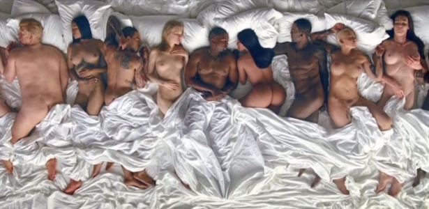 Donald Trump, Rihanna, Chris Brown, Taylor Swift, Kanye West, Kim, Ray J, Amber Rose e Caitlyn Jenner são retratados em clipe - Reprodução