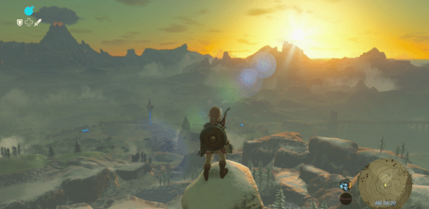A próxima aventura de Link será um dos games de estreia do Switch, que chega no início de março - Divulgação