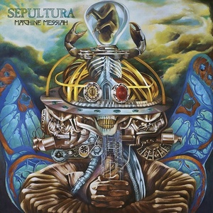 Capa do CD "Machine Messiah" do Sepultura - Divulgação - Divulgação