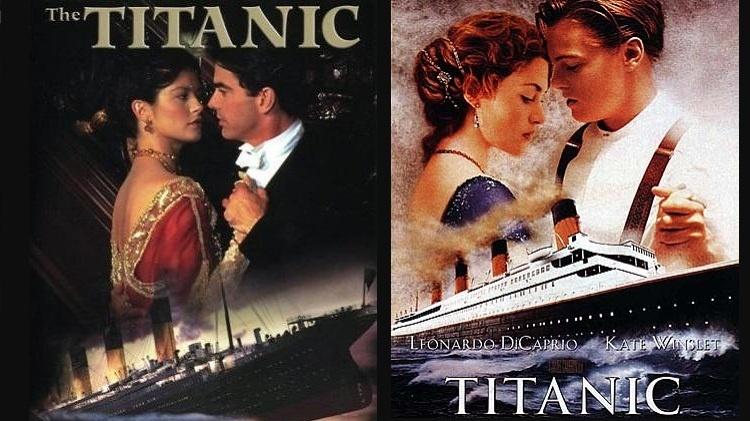 Cenas dos filmes inspirados em Titanic - Montagem/UOL - Montagem/UOL