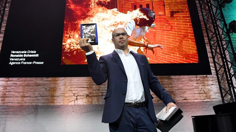 O fotógrafo venezuelano Ronaldo Schemidt vence o World Press Photo 2018 - Emmanuel Dunand/AFP Photo - Emmanuel Dunand/AFP Photo