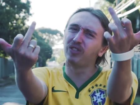 O rapper brasiliense MC Sid - Reprodução