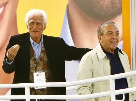 Ziraldo e Mauricio de Sousa na Bienal do Livro de São Paulo - Iwi Onodera/UOL