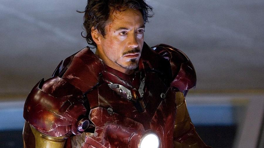 Robert Downey Jr. em "Iron Man" (2008) - Divulgação