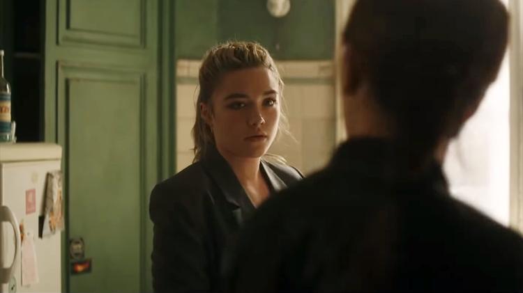 Florence Pugh em Viúva Negra Florence Pugh em Viúva Negra