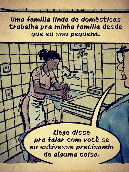 A série em quadrinhos é escrita por Leandro Assis, que também a ilustra, e Triscila Oliveira - Reprodução/Instagram