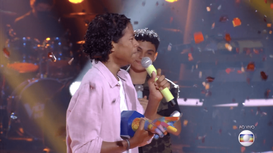 Kauê Penna venceu o The Voice Brasil Kids de 2020 - Reprodução/TV Globo