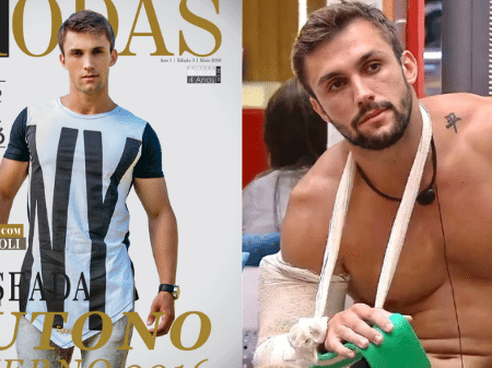 Bbb 21 Arthur Posou Bem Diferente Para Capa De Revista Em 2016